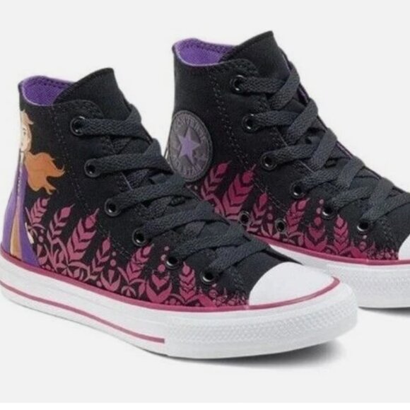 CONVERSE x Disney Frozen II Anna Sneakers Shoes Sz 6 Youth / Women 8 - Picture 1 of 4